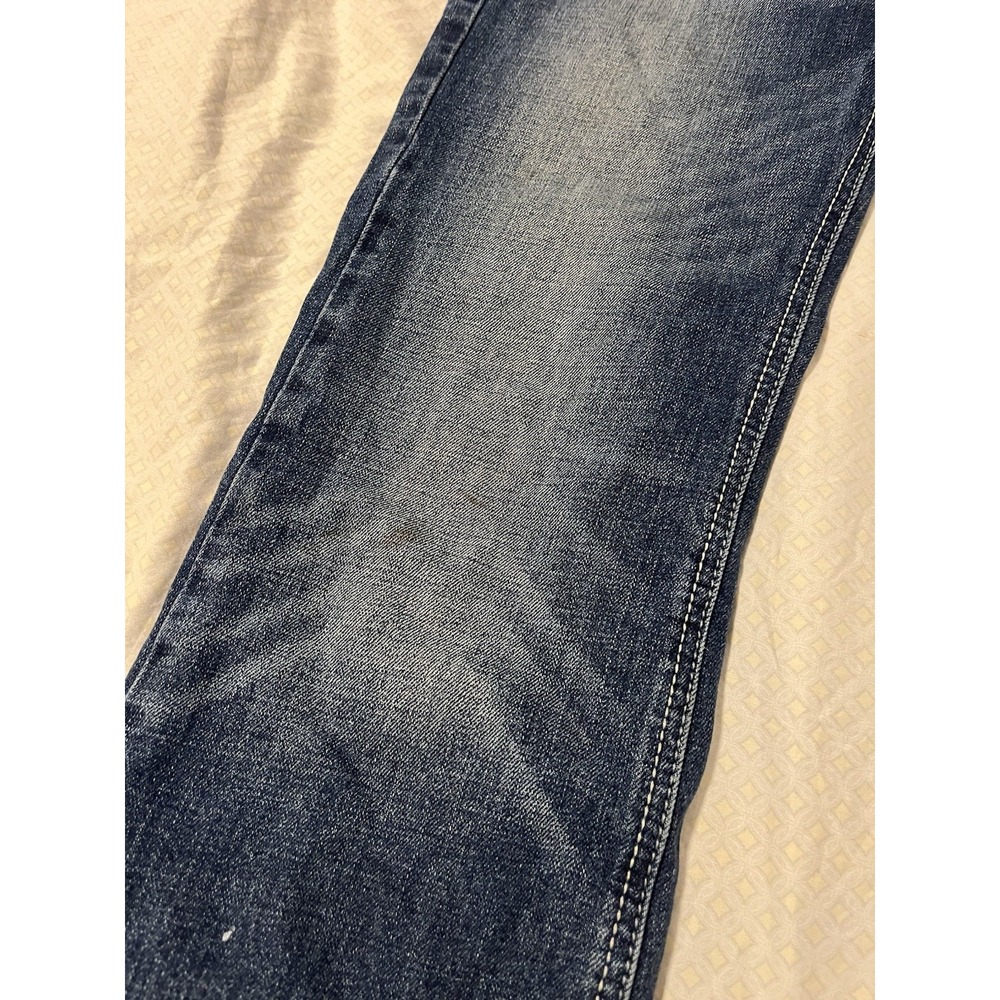Ariat M7 Slim Fit Straight Leg Blue Denim Jeans Men's 30x34 Cowboy Western - Picture 5 of 7